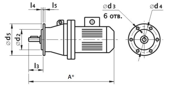 Габаритные и присоединительные размеры
